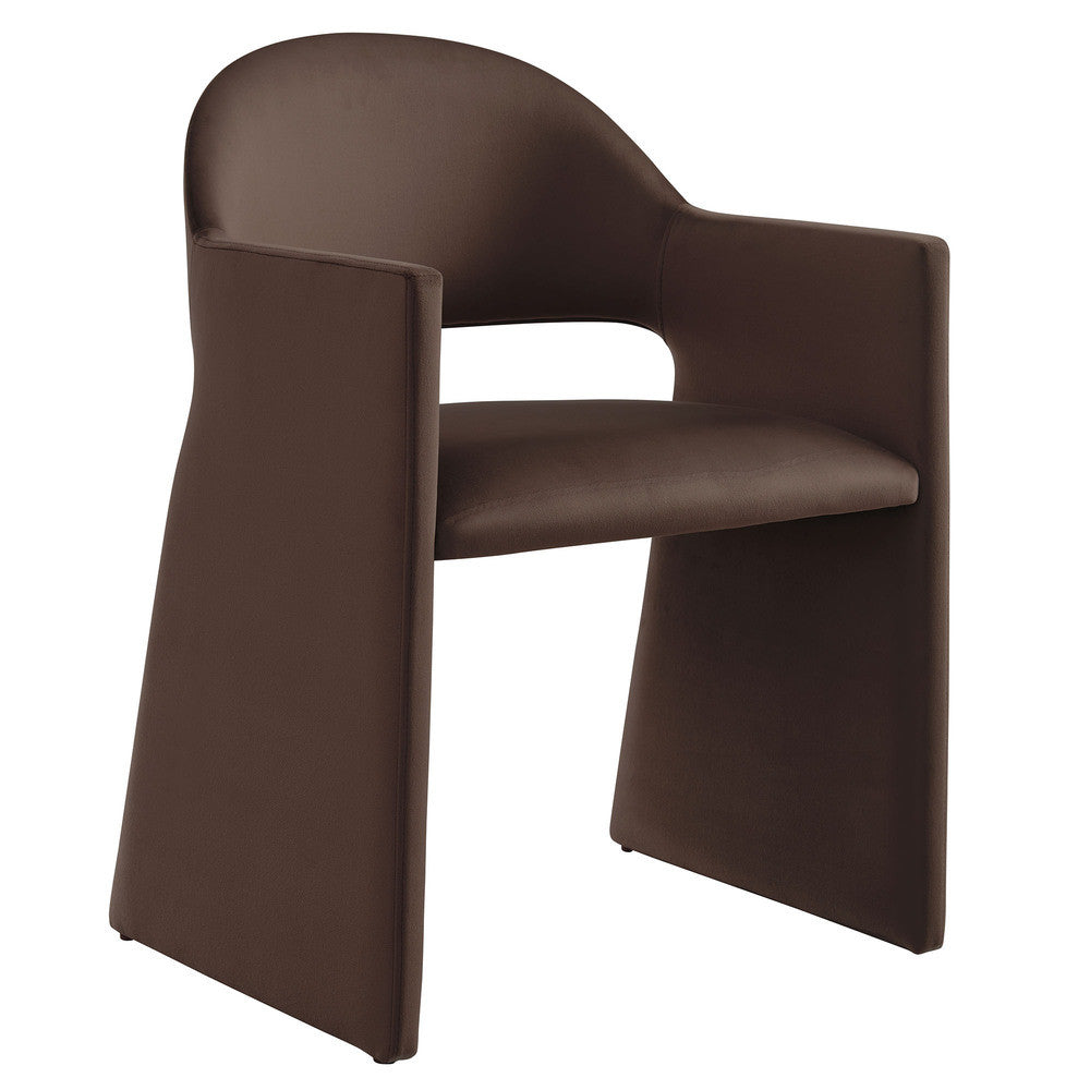 Modway Talia Performance Velvet Dining Armchair by Modway-EEI-7081