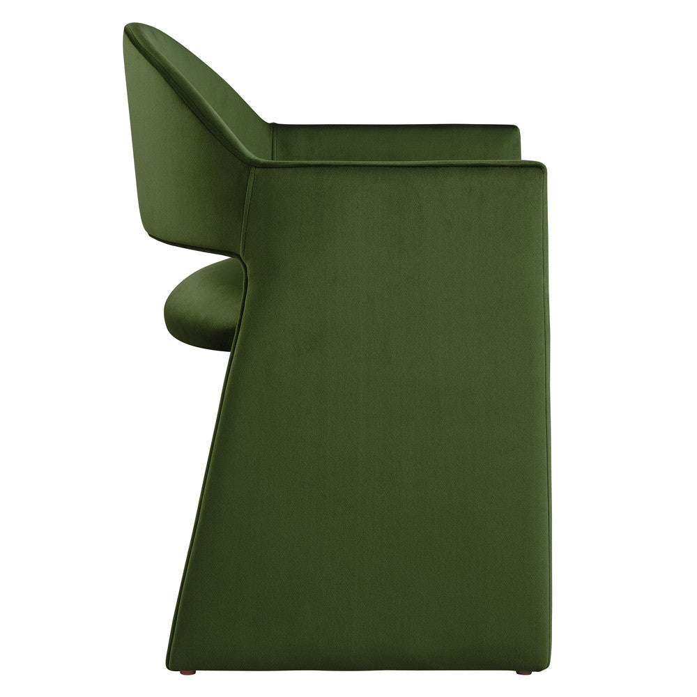 Modway Talia Performance Velvet Dining Armchair by Modway-EEI-7081