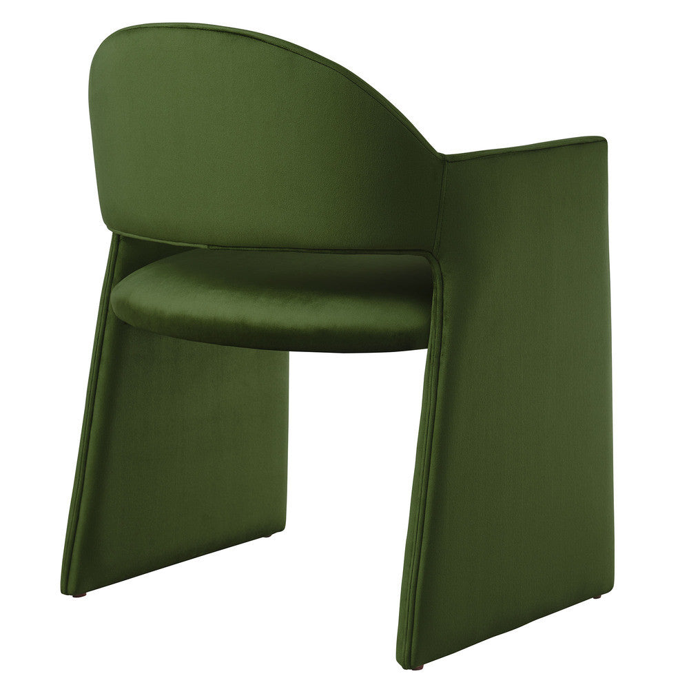 Modway Talia Performance Velvet Dining Armchair by Modway-EEI-7081