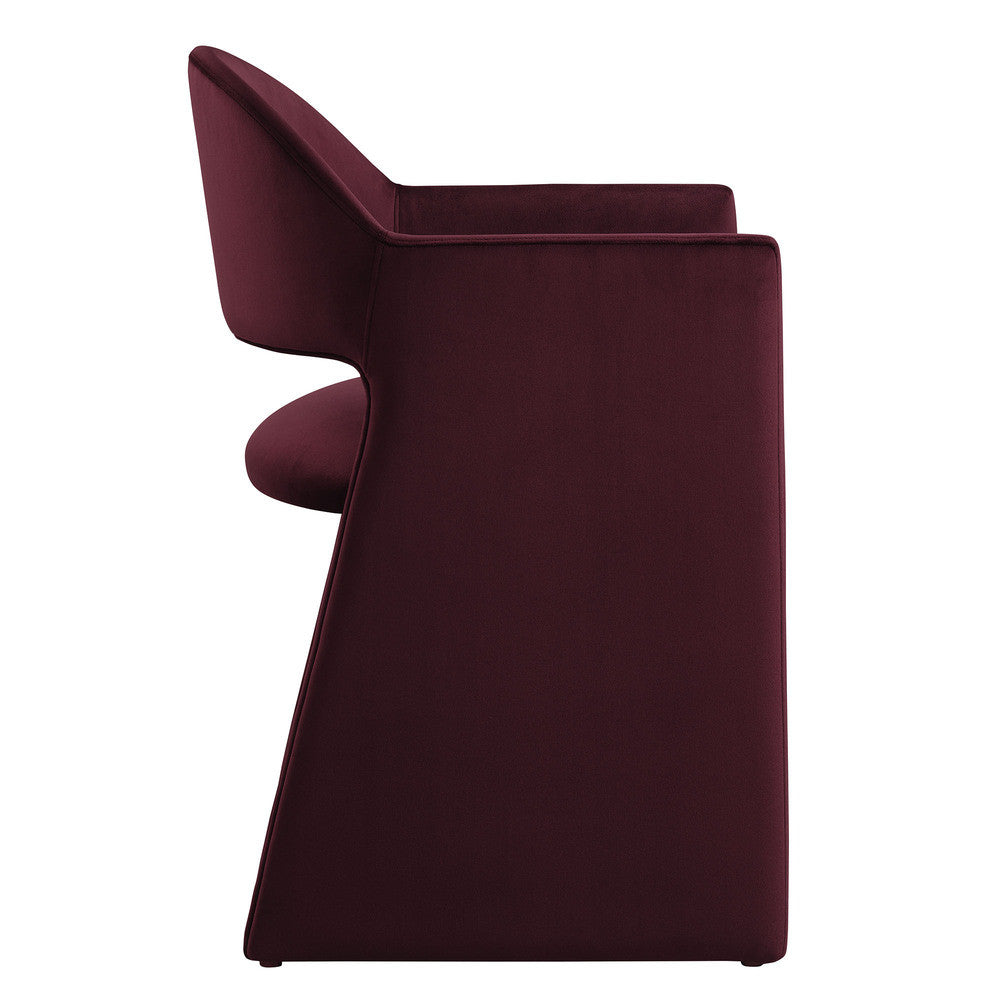Modway Talia Performance Velvet Dining Armchair by Modway-EEI-7081