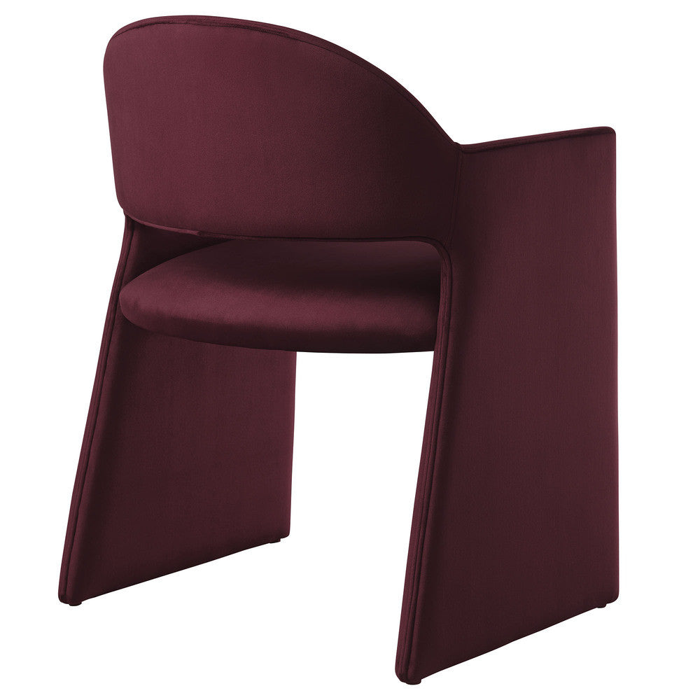 Modway Talia Performance Velvet Dining Armchair by Modway-EEI-7081