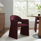 Modway Talia Performance Velvet Dining Armchair by Modway-EEI-7081