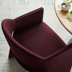 Modway Talia Performance Velvet Dining Armchair by Modway-EEI-7081