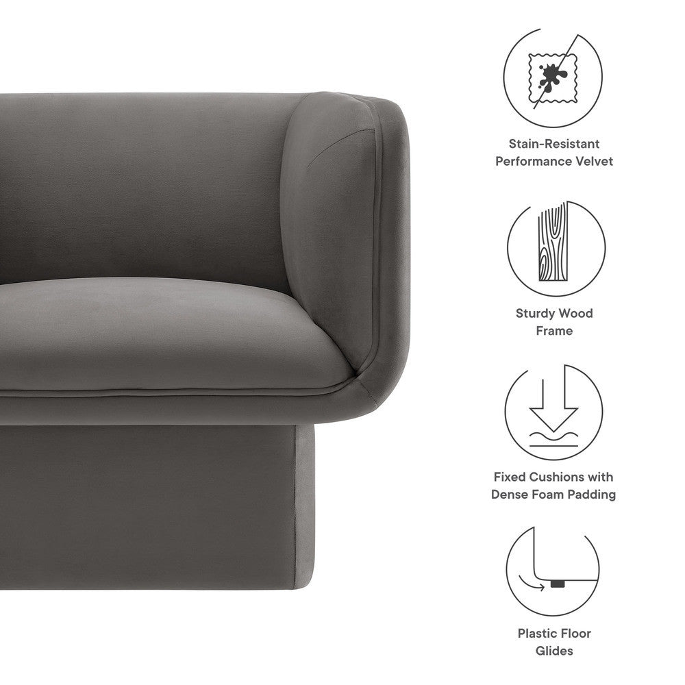 EEI-6995 Tate Performance Velvet Accent Chair by Modway