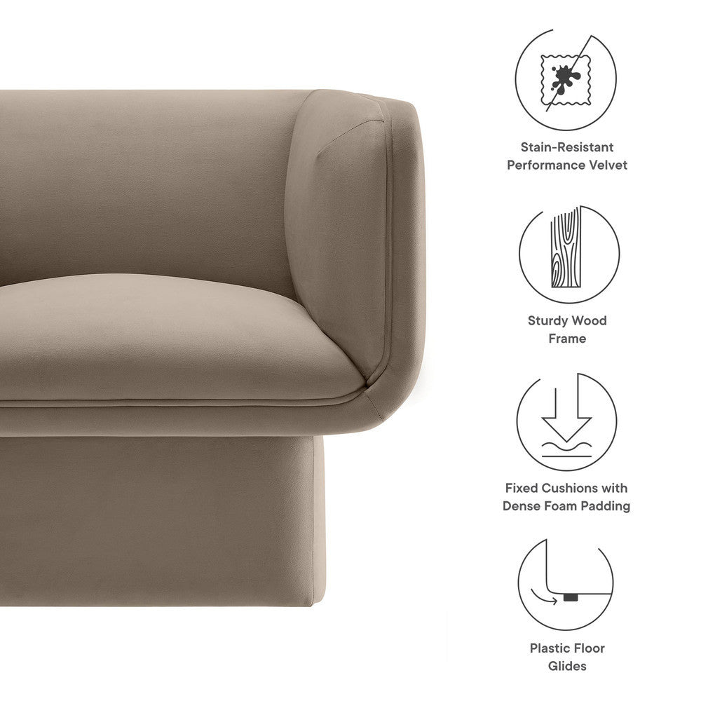 EEI-6995 Tate Performance Velvet Accent Chair by Modway