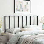 MOD-6169-BLK Tatum Metal Full Headboard by Modway