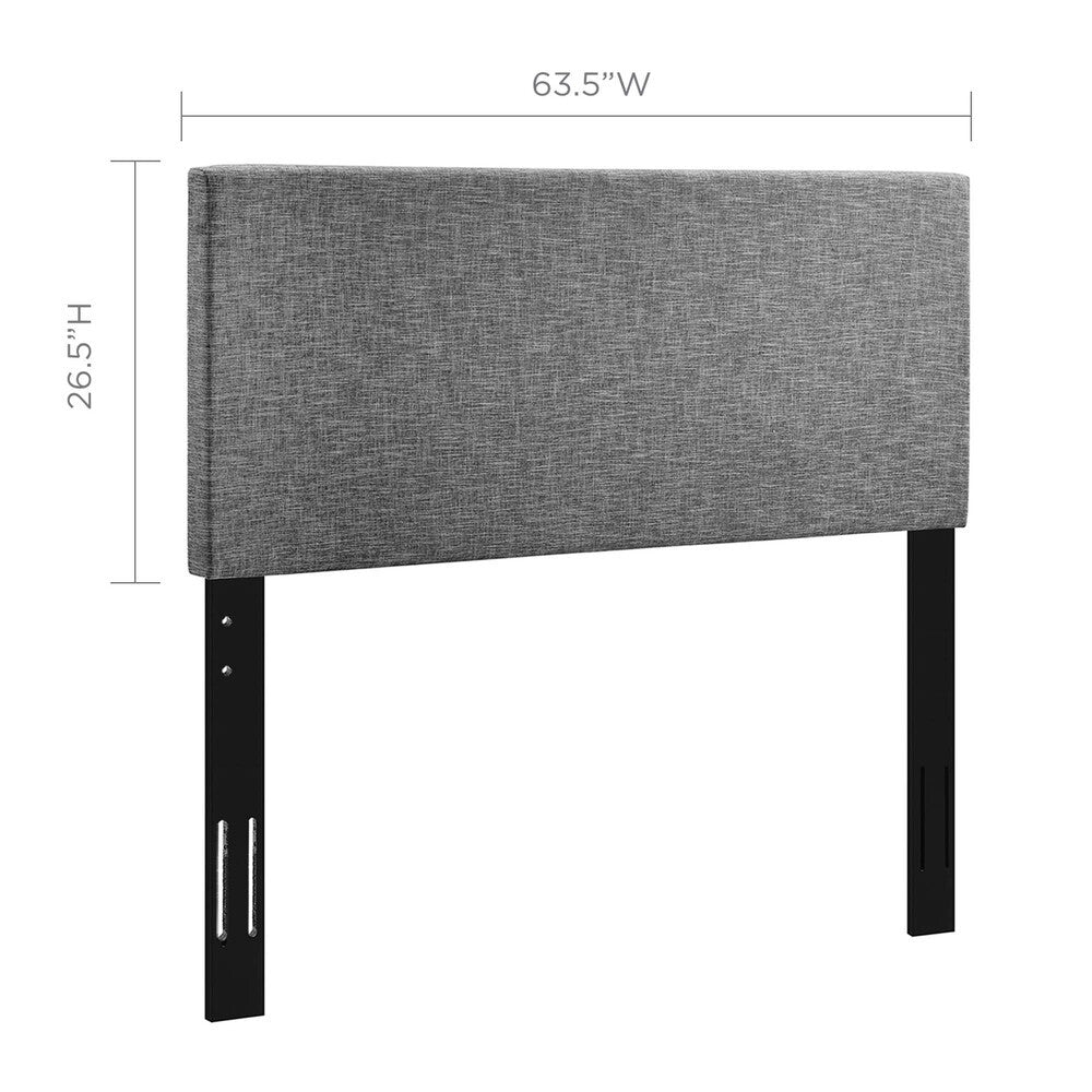 Modway Taylor Upholstered Linen Fabric Full / Queen Headboard by Modway-MOD-5880
