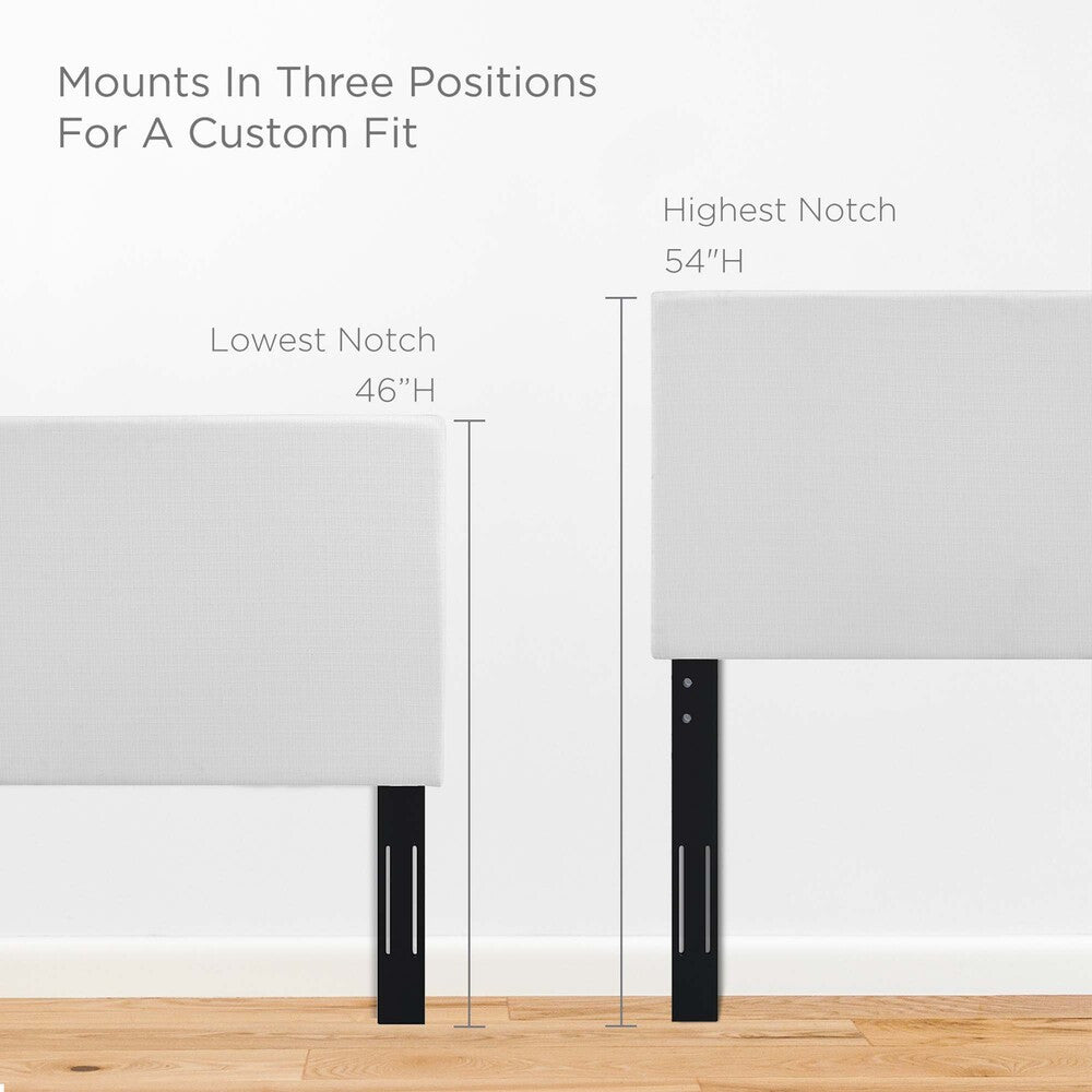 Modway Taylor Upholstered Linen Fabric Full / Queen Headboard by Modway-MOD-5880