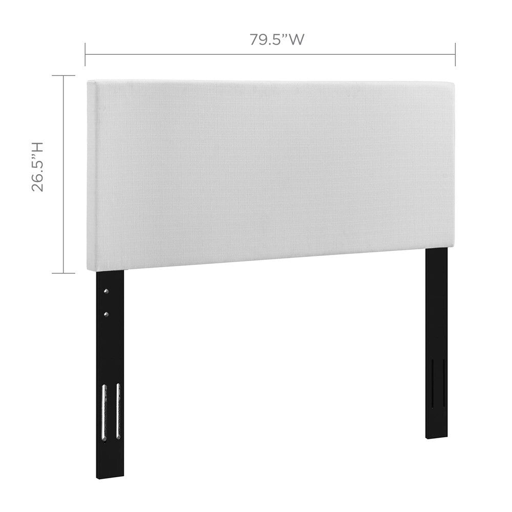 Modway Taylor Upholstered Linen Fabric King and California King Headboard by Modway-MOD-5883