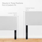 Modway Taylor Upholstered Linen Fabric King and California King Headboard by Modway-MOD-5883