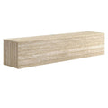 Modway EEI-7006-TRA Terra 71" Wall-Mounted TV Stand Travertine