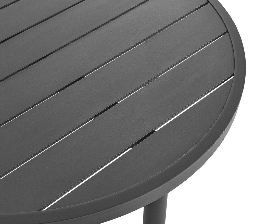 EEI-6978-GPH Terrace 35" Outdoor Patio Aluminum Round Coffee Table by Modway