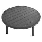 EEI-7061-CAR-GPH Terrace 4-Piece Outdoor Patio Aluminum Furniture Set by Modway