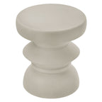 Modway Terza Indoor - Outdoor Patio Concrete Side Table by Modway-EEI-7090-LGR