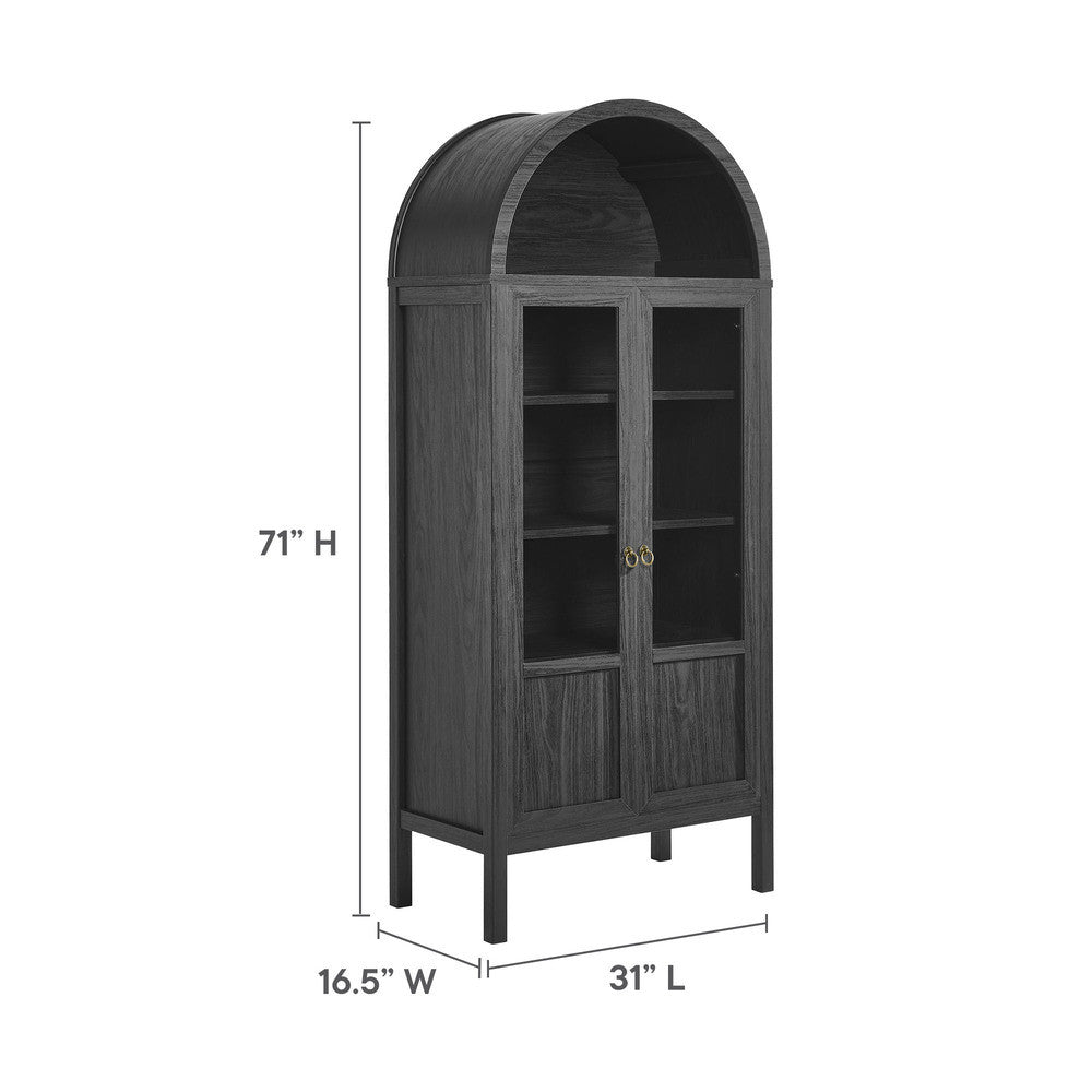 Modway Tessa Tall Arched Storage Display Cabinet by Modway-EEI-6638