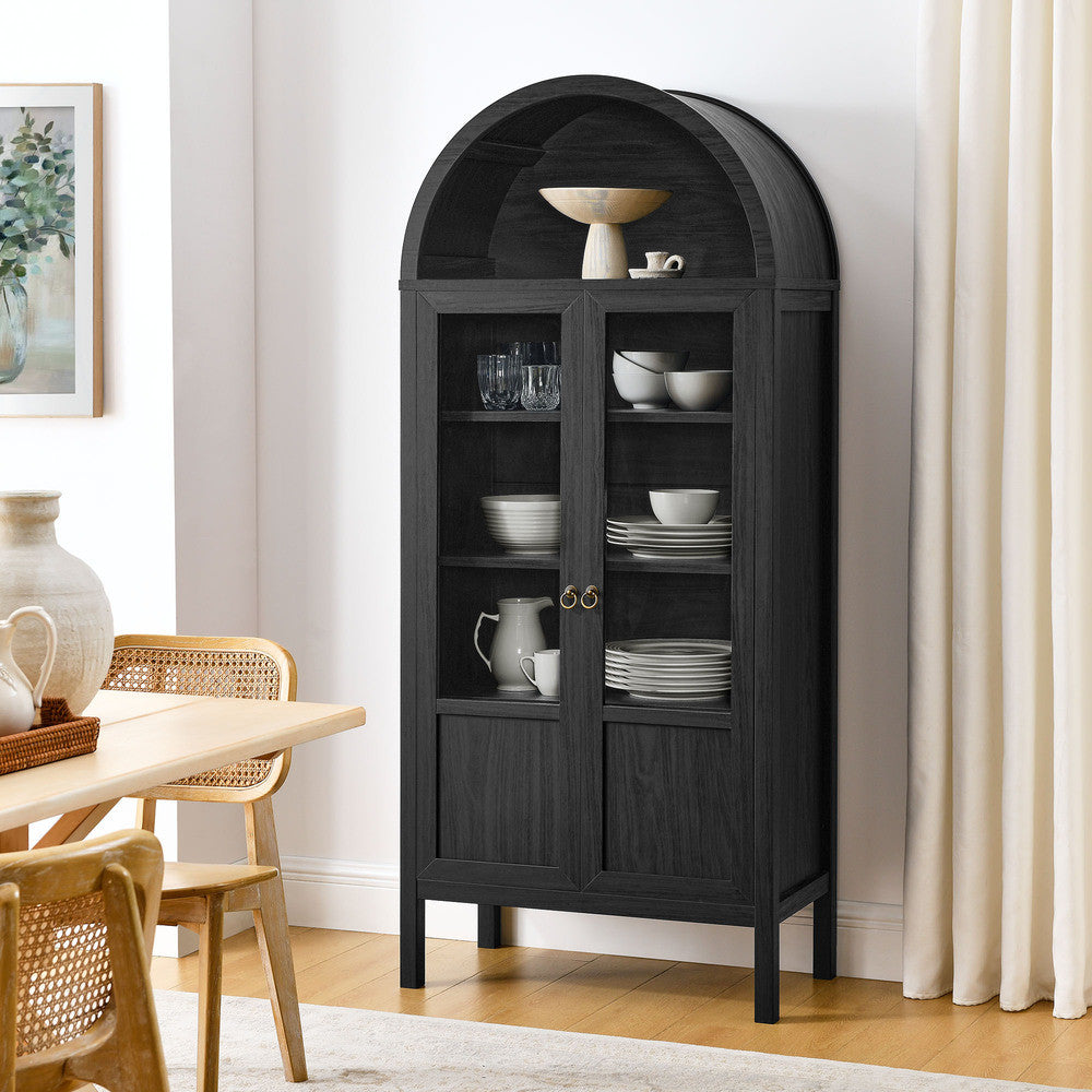 Modway Tessa Tall Arched Storage Display Cabinet by Modway-EEI-6638