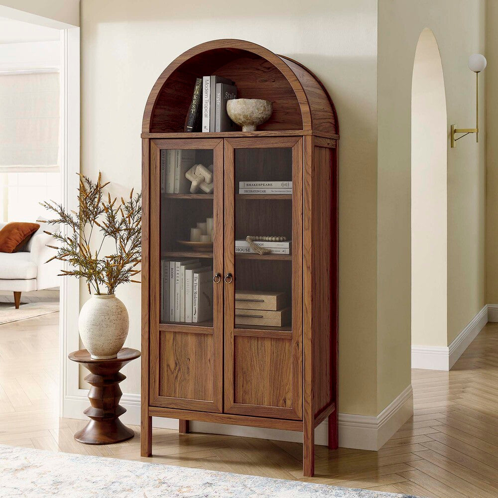 Modway Tessa Tall Arched Storage Display Cabinet by Modway-EEI-6638