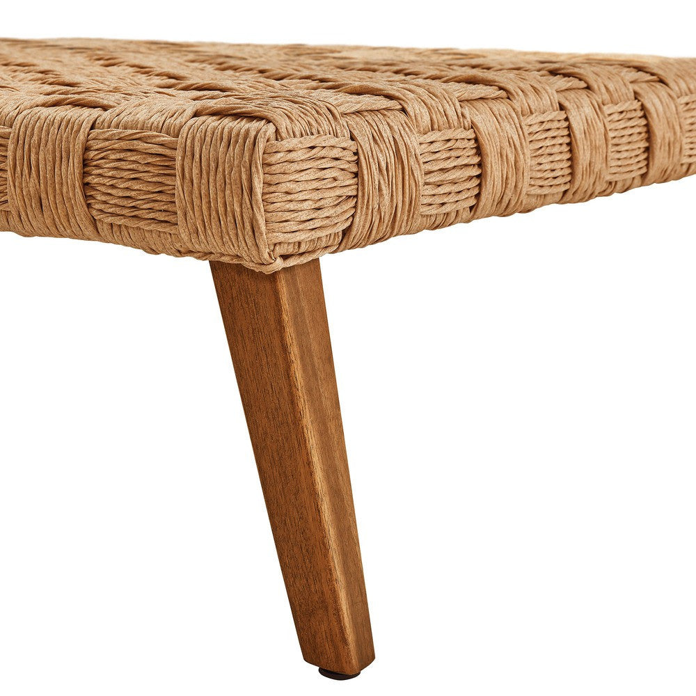 EEI-6926-NAT Thames Outdoor Patio Wicker Outdoor Patio Rattan Coffee Table by Modway