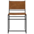 Modway Thatcher Leather and Metal Dining Chair by Modway-EEI-7196-TAN