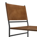 Modway Thatcher Leather and Metal Dining Chair by Modway-EEI-7196-TAN