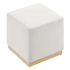 EEI-6640 Tilden 17" Square Performance Velvet Upholstered Ottoman by Modway