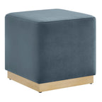 EEI-6640 Tilden 17" Square Performance Velvet Upholstered Ottoman by Modway