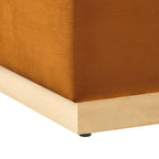 EEI-6640 Tilden 17" Square Performance Velvet Upholstered Ottoman by Modway