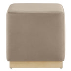 EEI-6640 Tilden 17" Square Performance Velvet Upholstered Ottoman by Modway