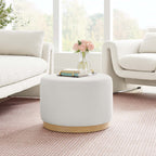 EEI-6646 Tilden Large 23" Round Performance Velvet Upholstered Ottoman by Modway