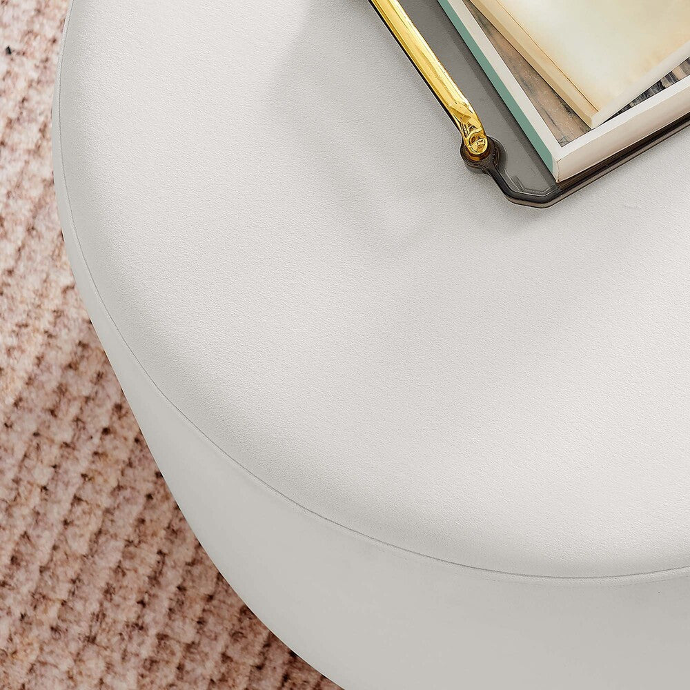 EEI-6646 Tilden Large 23" Round Performance Velvet Upholstered Ottoman by Modway