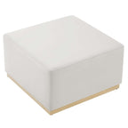 EEI-6643 Tilden Large 28" Square Performance Velvet Upholstered Ottoman by Modway