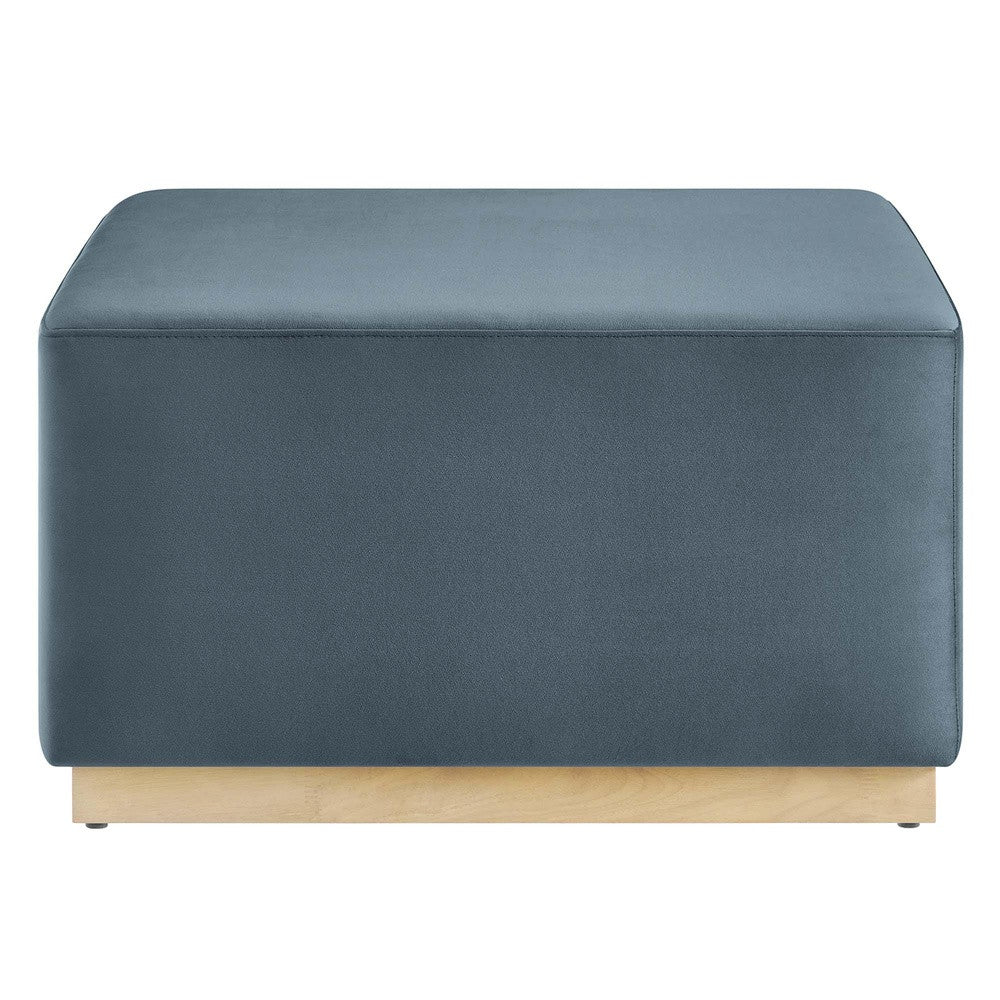 EEI-6643 Tilden Large 28" Square Performance Velvet Upholstered Ottoman by Modway