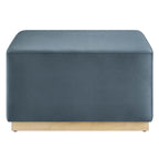 EEI-6643 Tilden Large 28" Square Performance Velvet Upholstered Ottoman by Modway