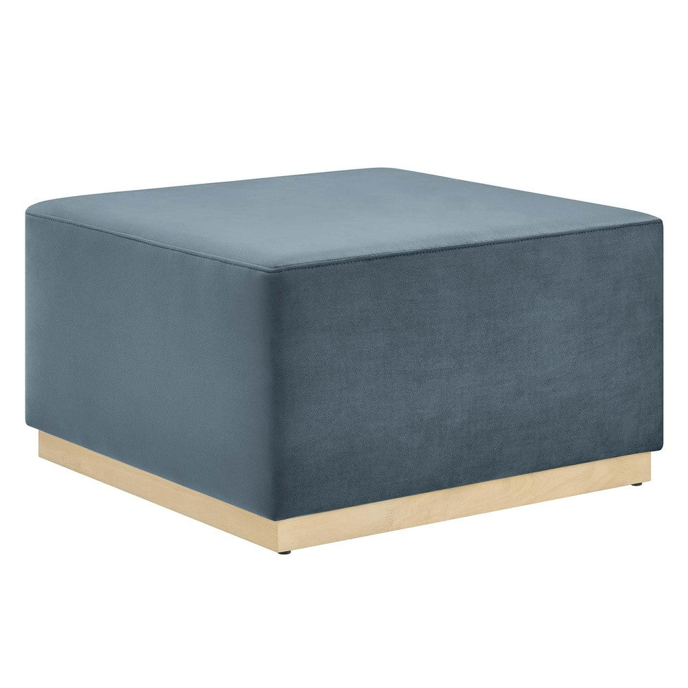 EEI-6643 Tilden Large 28" Square Performance Velvet Upholstered Ottoman by Modway