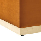EEI-6643 Tilden Large 28" Square Performance Velvet Upholstered Ottoman by Modway