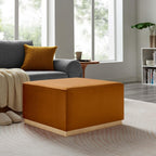 EEI-6643 Tilden Large 28" Square Performance Velvet Upholstered Ottoman by Modway