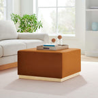 EEI-6643 Tilden Large 28" Square Performance Velvet Upholstered Ottoman by Modway