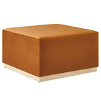 EEI-6643 Tilden Large 28" Square Performance Velvet Upholstered Ottoman by Modway