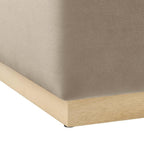 EEI-6643 Tilden Large 28" Square Performance Velvet Upholstered Ottoman by Modway