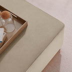EEI-6643 Tilden Large 28" Square Performance Velvet Upholstered Ottoman by Modway