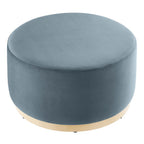 EEI-6648 Tilden Large 29" Round Performance Velvet Upholstered Ottoman by Modway