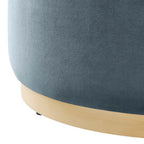 EEI-6648 Tilden Large 29" Round Performance Velvet Upholstered Ottoman by Modway