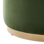 EEI-6648 Tilden Large 29" Round Performance Velvet Upholstered Ottoman by Modway