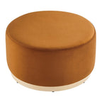 EEI-6648 Tilden Large 29" Round Performance Velvet Upholstered Ottoman by Modway