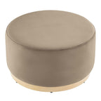EEI-6648 Tilden Large 29" Round Performance Velvet Upholstered Ottoman by Modway