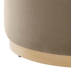 EEI-6648 Tilden Large 29" Round Performance Velvet Upholstered Ottoman by Modway
