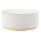 EEI-6650 Tilden Large 38" Round Performance Velvet Upholstered Ottoman by Modway