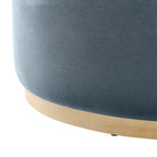 EEI-6650 Tilden Large 38" Round Performance Velvet Upholstered Ottoman by Modway