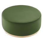 EEI-6650 Tilden Large 38" Round Performance Velvet Upholstered Ottoman by Modway
