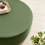 EEI-6650 Tilden Large 38" Round Performance Velvet Upholstered Ottoman by Modway